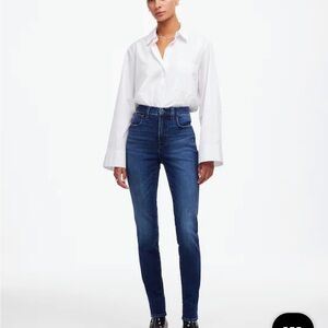 NWT Madewell 10” High Rise Roadtripper Authentic Skinny Jeans in Davit Wash